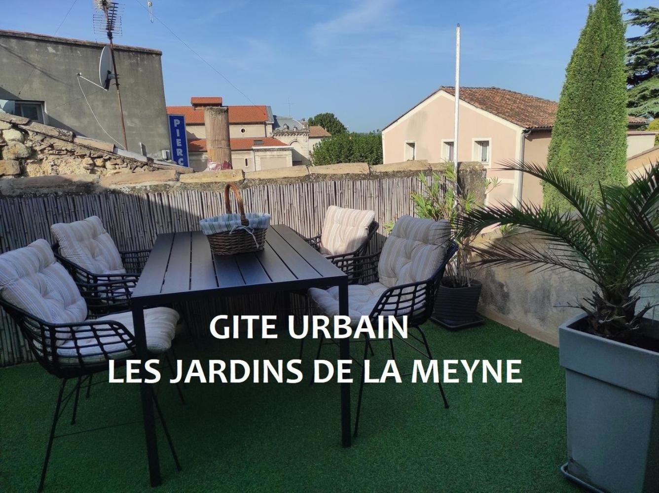 Вилла Gite Urbain Les Jardins De La Meyne Оранж Экстерьер фото